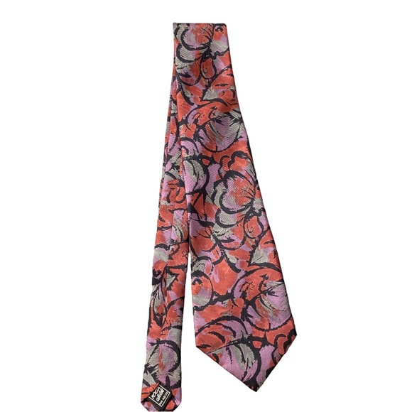 Viaggio Other - Viaggio Floral 100% Silk Tie